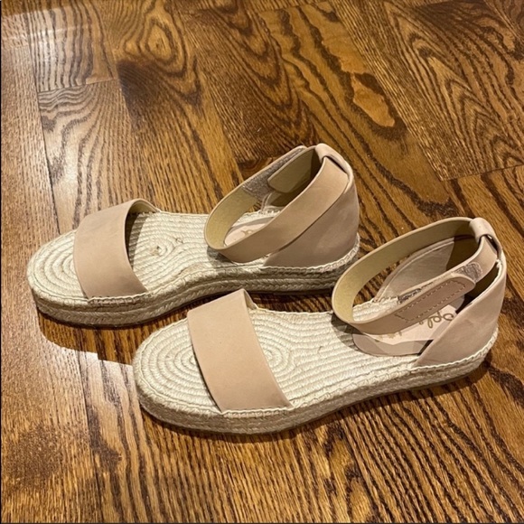 SPLENDID NWOT Jensen espadrille nude platform sandals - Picture 3 of 5